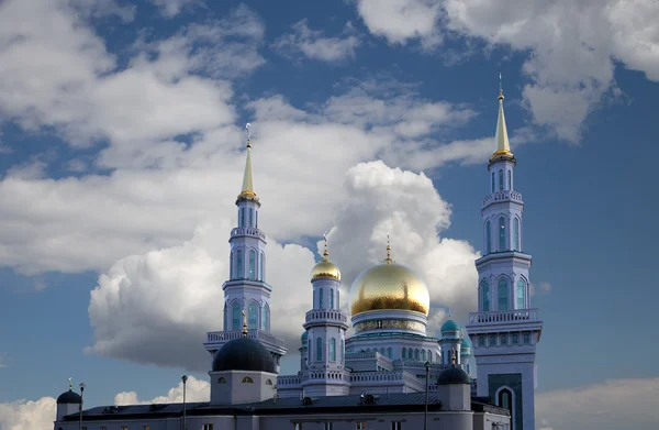 Mezquita de la Catedral de Moscú, Rusia - la mezquita principal en Moscú —  Fotos de Stock