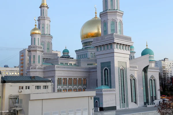 Moskwa Katedra Mosque, Federacja Rosyjska - głównym meczecie w Moskwie — Zdjęcie stockowe