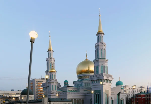 Moskwa Katedra Mosque, Federacja Rosyjska - głównym meczecie w Moskwie — Zdjęcie stockowe