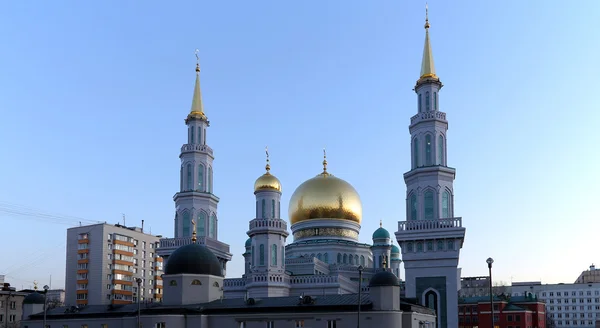 Mesquita da Catedral de Moscou, Rússia - a principal mesquita de Moscou — Fotografia de Stock