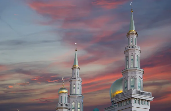 Собор мечеть, Москва - головної мечеті в Москві — стокове фото