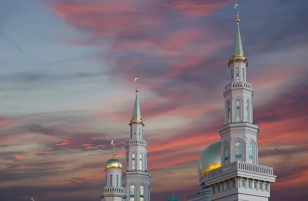 Mesquita da Catedral de Moscou, Rússia - a principal mesquita de Moscou — Fotografia de Stock