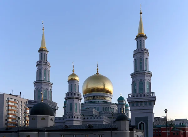 Moskwa Katedra Mosque, Federacja Rosyjska - głównym meczecie w Moskwie — Zdjęcie stockowe