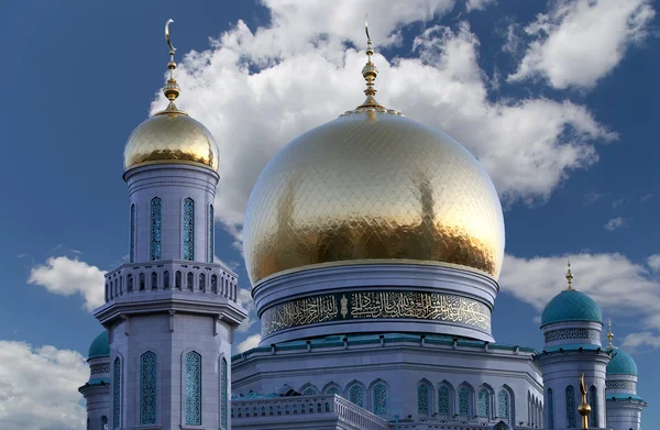 Kathedraal moskee Moskou--de belangrijkste moskee in Moskou — Stockfoto