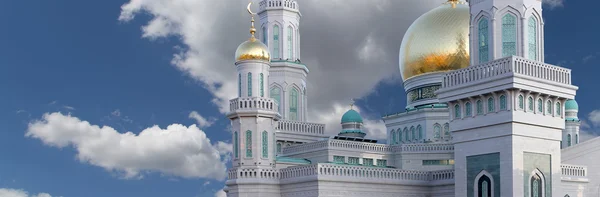 Mosquée de la cathédrale de Moscou, Russie la mosquée principale de Moscou — Photo