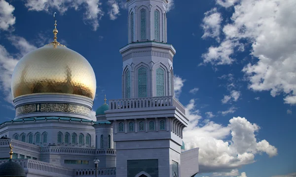 Mesquita da Catedral de Moscou, Rússia - a principal mesquita de Moscou — Fotografia de Stock