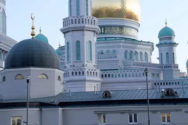 俄罗斯莫斯科大教堂清真寺 — — 在莫斯科的主要清真寺 — 图库照片