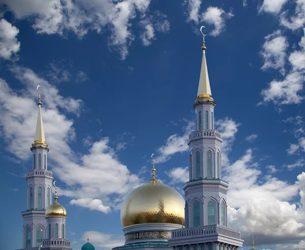 Moscow Cathedral Mosque, Russia --the main mosque in Moscow — Stock Photo, Image