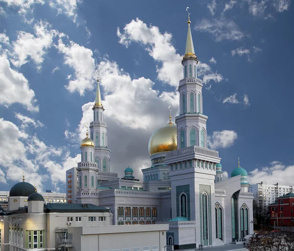 Mosquée de la cathédrale de Moscou, Russie la mosquée principale de Moscou — Photo