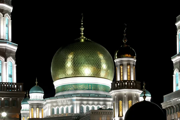 Moskevské katedrály Mosque, Rusko – hlavní mešita v Moskvě — Stock fotografie