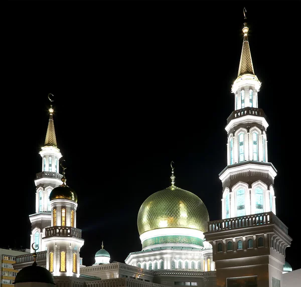 Moskwa Katedra Mosque, Federacja Rosyjska - głównym meczecie w Moskwie — Zdjęcie stockowe