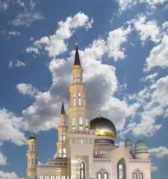 Moskou kathedraal moskee, Rusland--de belangrijkste moskee in Moskou — Stockfoto