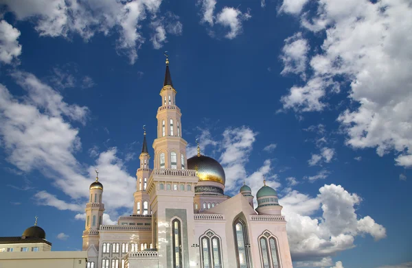 Mezquita Catedral de Moscú, Rusia - - la mezquita principal en Moscú — Foto de Stock