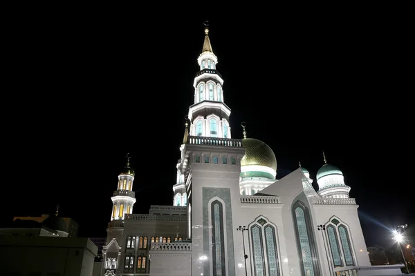 莫斯科大教堂清真寺、 俄罗斯 — — 在莫斯科主要清真寺 — 图库照片
