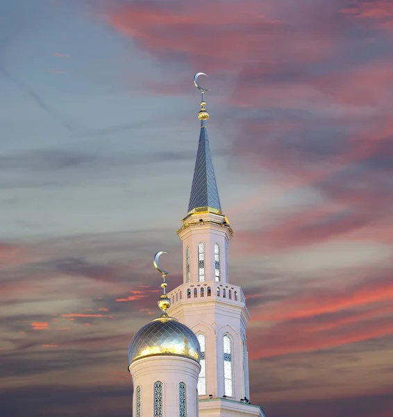 Moszkva katedrális Mosque, Oroszország--a fő mecset Moszkvában — Stock Fotó