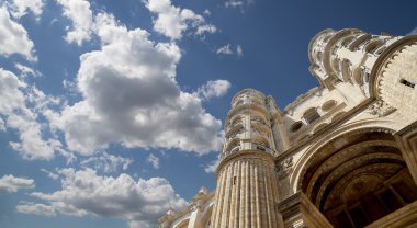 Malaga - katedral Malaga şehir, Andalusia, Güney İspanya Rönesans kilisesidir