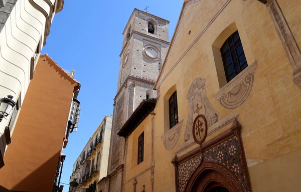 Starej architektury w Maladze, Andaluzja, Południowa Hiszpania — Zdjęcie stockowe