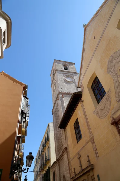 Oude architectuur in Malaga, Andalusie, Spanje — Stockfoto