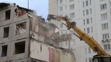 Tarak makine Montaj cihazları-Kırıcı eski evin çalışma