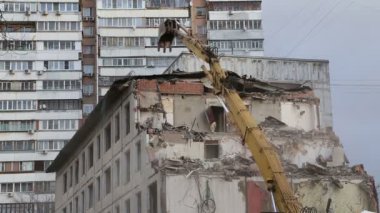 Tarak makine Montaj cihazları-Kırıcı eski evin çalışma