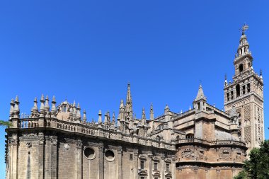 Seville--bkz: Andalusia, İspanya Saint Mary Katedrali--Katedrali dünyanın üçüncü büyük kilise ve tamamlanma içinde 1500 o zaman yapıldı dünyanın en büyük