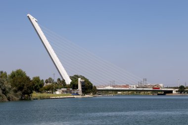 Guadalquivir Nehri, Sevilla, Andalusia, Güney İspanya