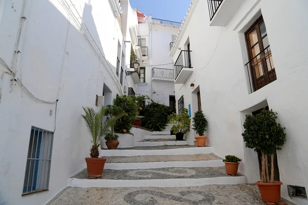 Frigiliana-- est une des plus belles villes blanches de la province de Malaga, Andalousie, Espagne — Photo