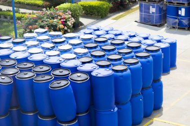 plastik saklama davul