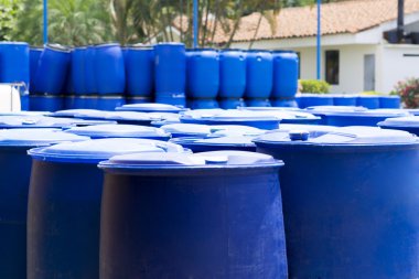 plastik saklama davul