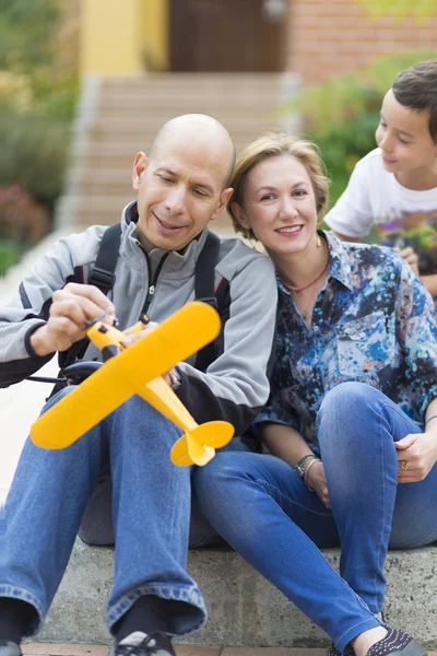 Familia feliz y hobby —  Fotos de Stock