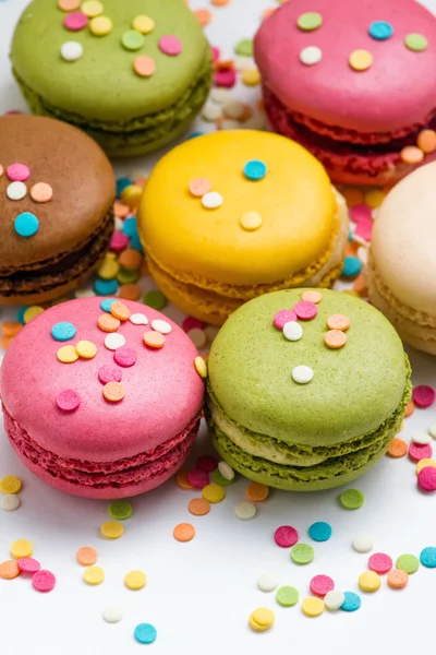 Macarrones dulces y coloridos —  Fotos de Stock