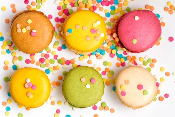 Macaroons coloridos — Fotografia de Stock