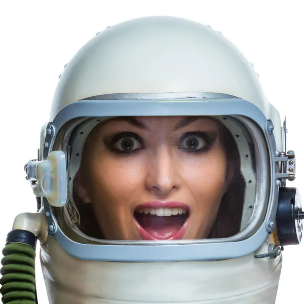 Bizarre astronaut — Stockfoto