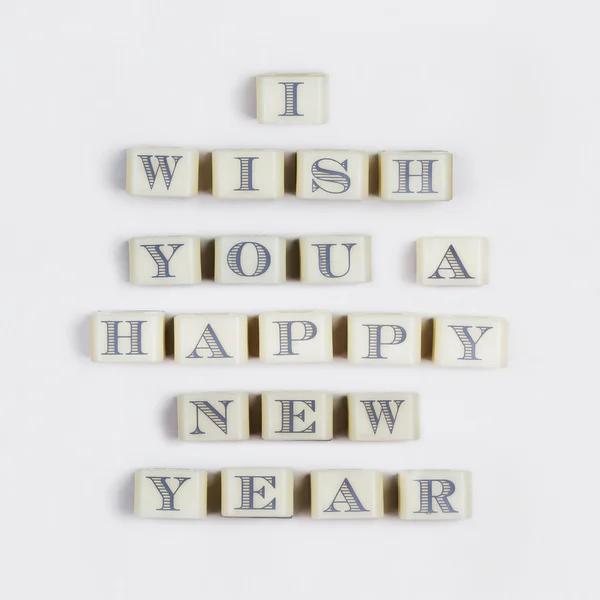 Happy new year sign — Stock Photo, Image