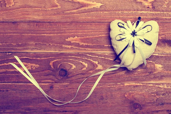 Fabric heart — Stock Photo, Image