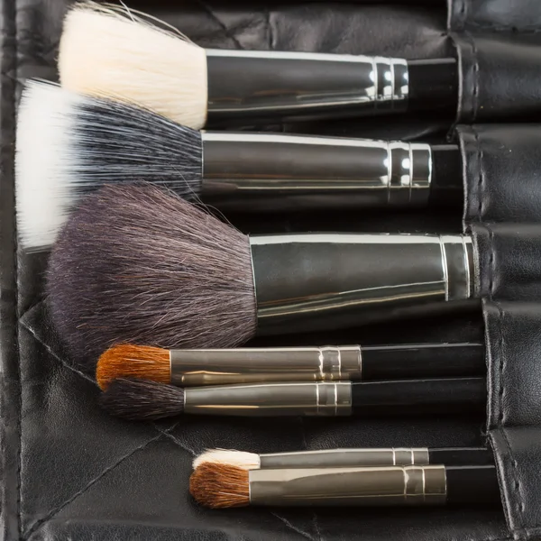 Makeup brushes set — Stock Photo, Image