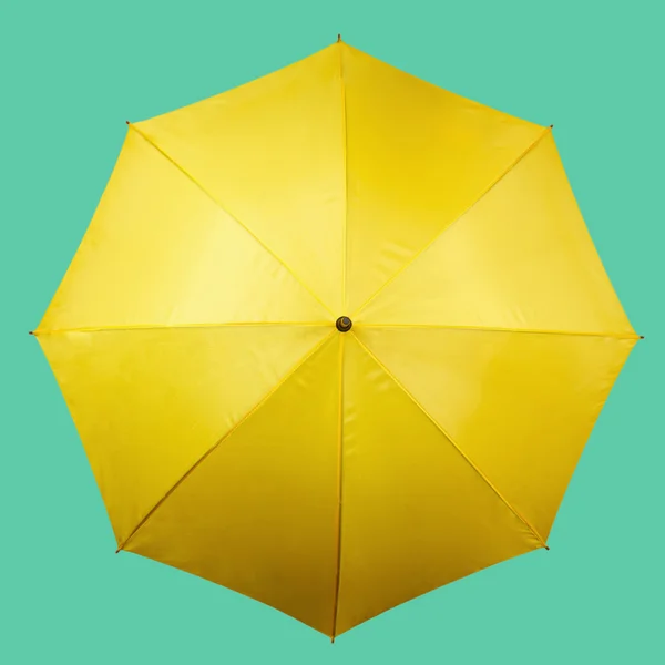 Guarda-chuva amarelo — Fotografia de Stock