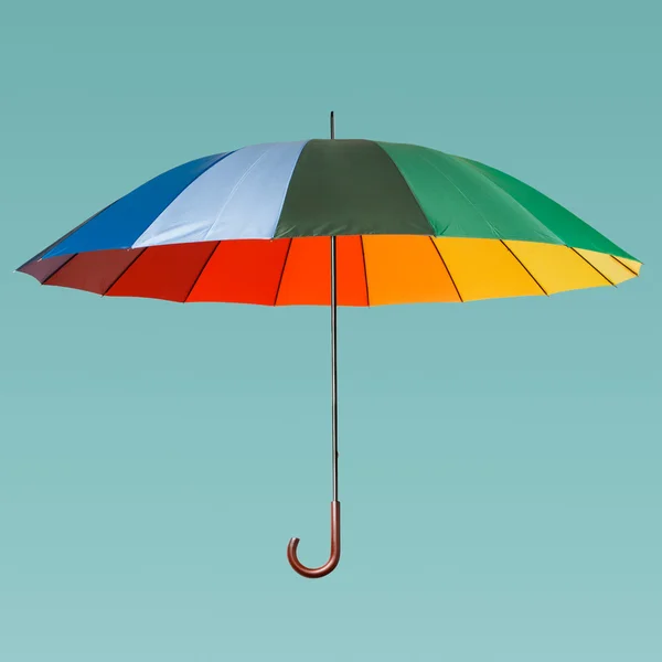 Барвисті парасольки — стокове фото