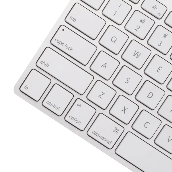 Computer keyboard isolated — Stock Photo, Image