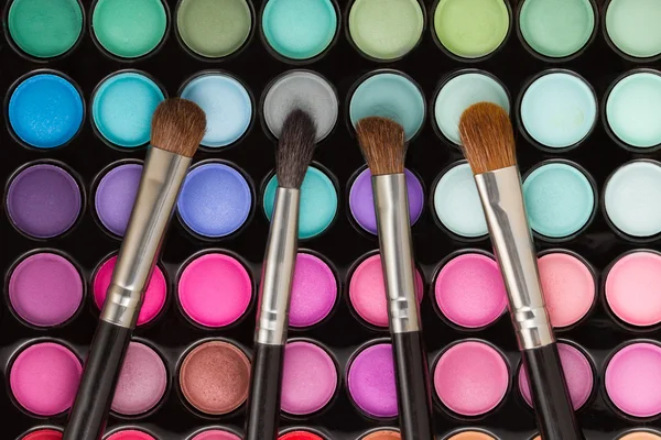 Make-up set close-up — Stockfoto