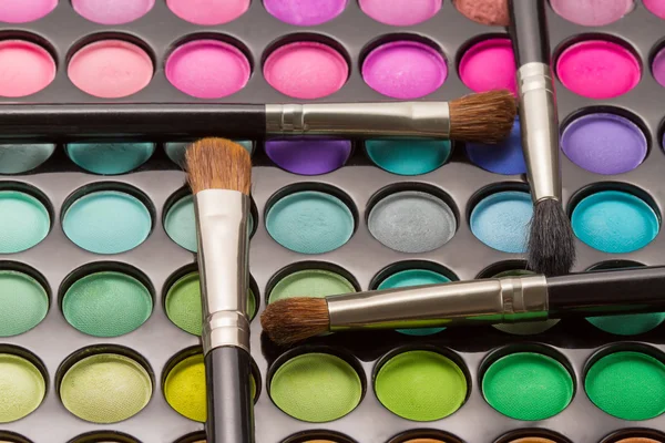 Make-up set close-up — Stockfoto