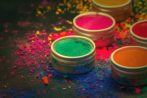 Colorants indiens colorés — Photo