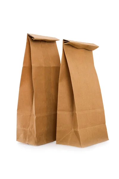 Brown paper bags — Stock Photo, Image