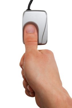 Parmağında biyometrik inceden inceye gözden geçirmek
