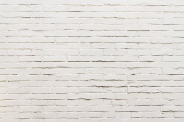 Beyaz tuğla duvar