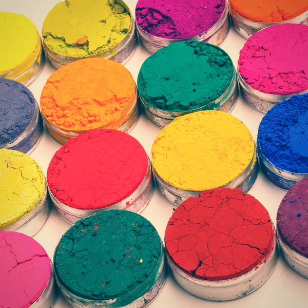 Coloridos tintes indios — Foto de Stock