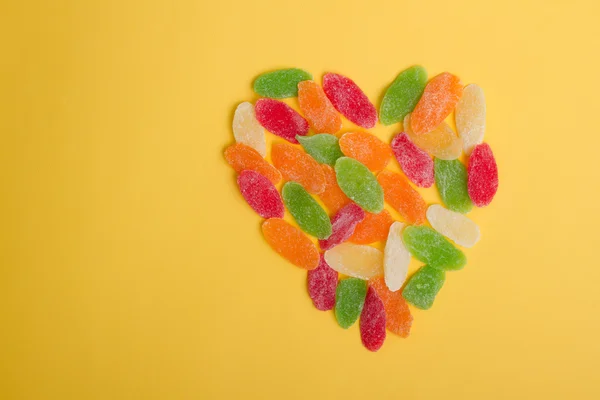 Candied dried fruits — Stock Photo, Image