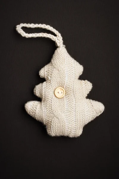 Arbre de Noël tricoté — Photo