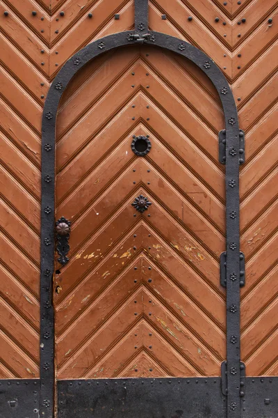 Wzór drzwi drewniane — Zdjęcie stockowe