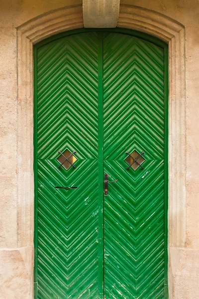 复古木质门 — 图库照片